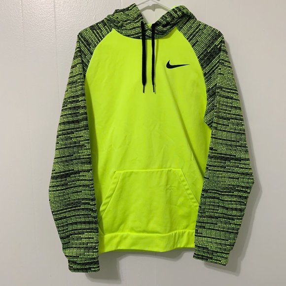 Nike Other - Nike Dri-Fit Neon Yellow Hoodie - EUC